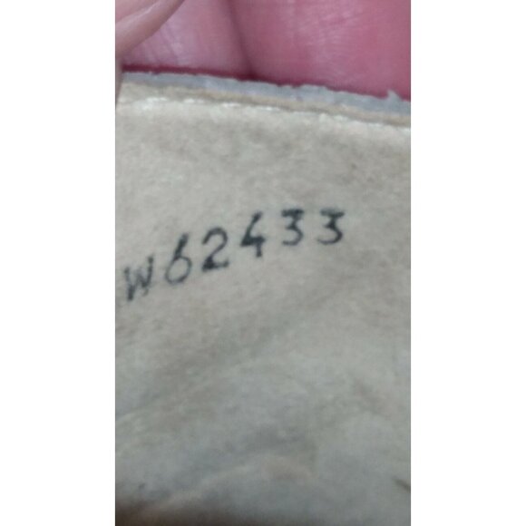 Stuart Weitzman Women Snake Print Slide Mule Heel Wood Metal Studs Spain Sz 6.5 - Picture 9 of 10